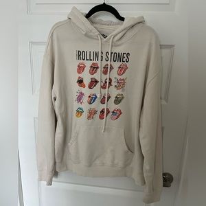Rolling Stones pullover hoodie sweatshirt women’s size large